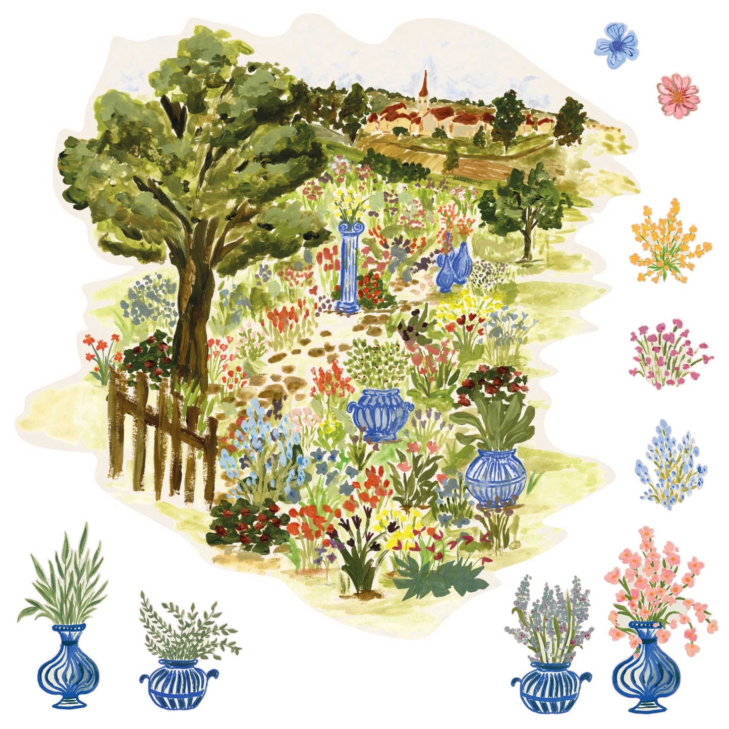 "Country Garden" by Valentine Durand