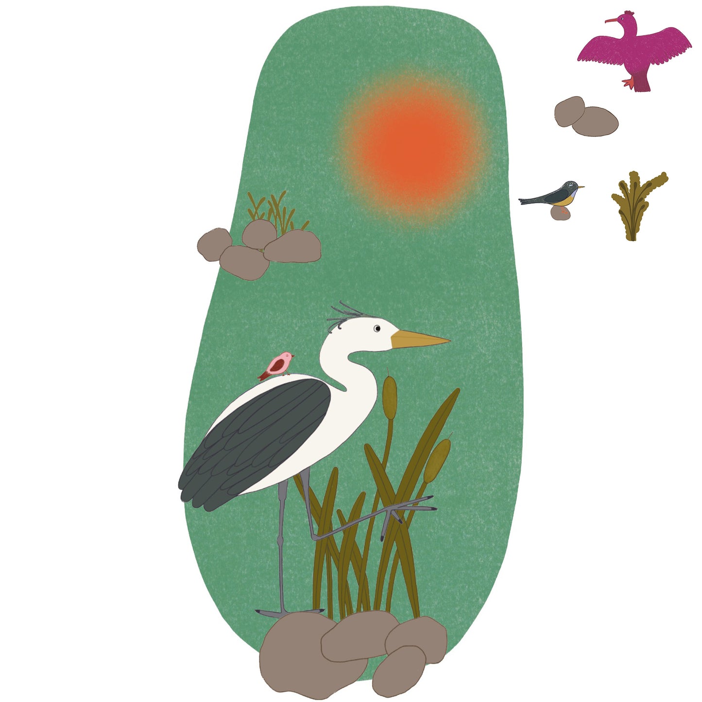 "Seabirds" by Gisèle and Rose