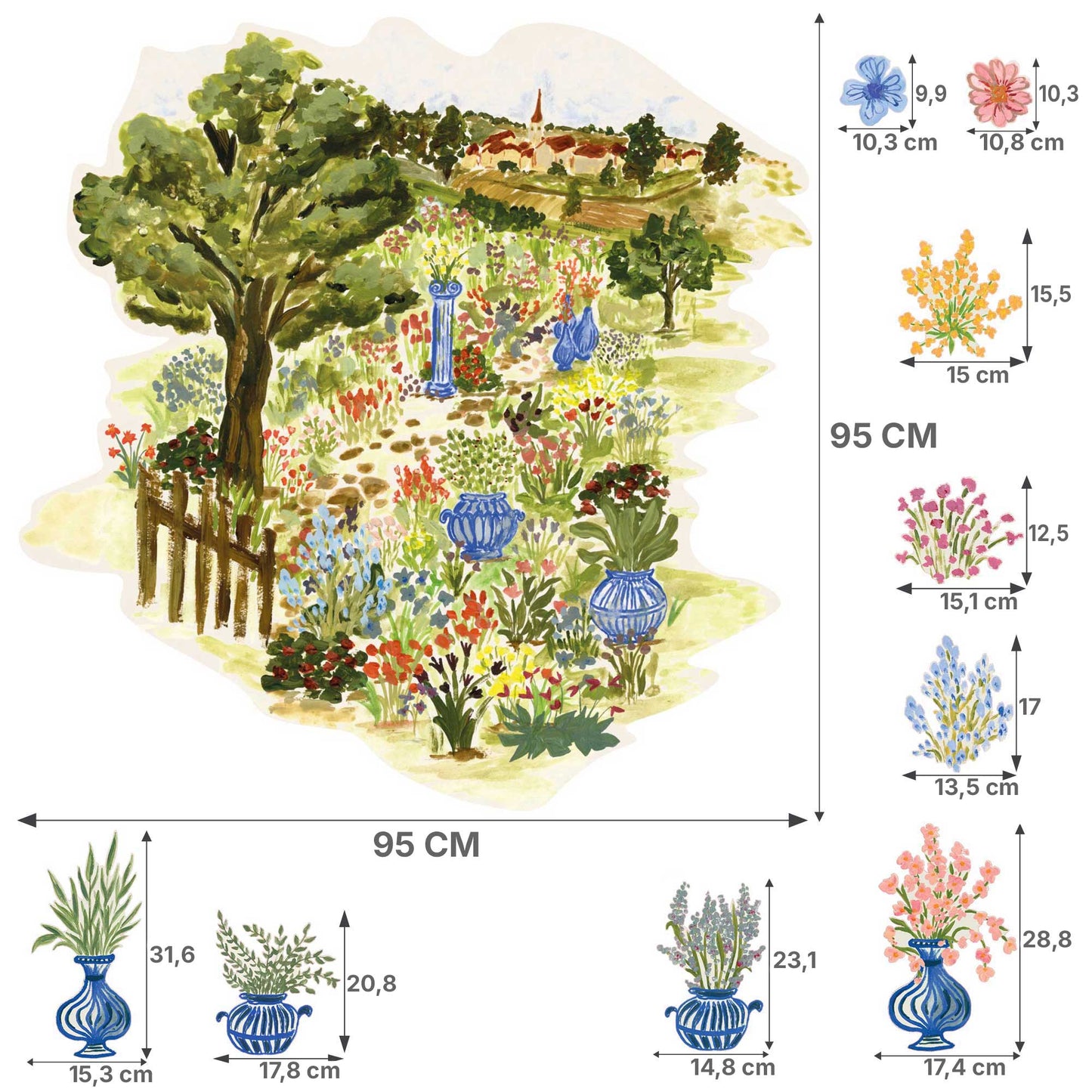 "Country Garden" by Valentine Durand