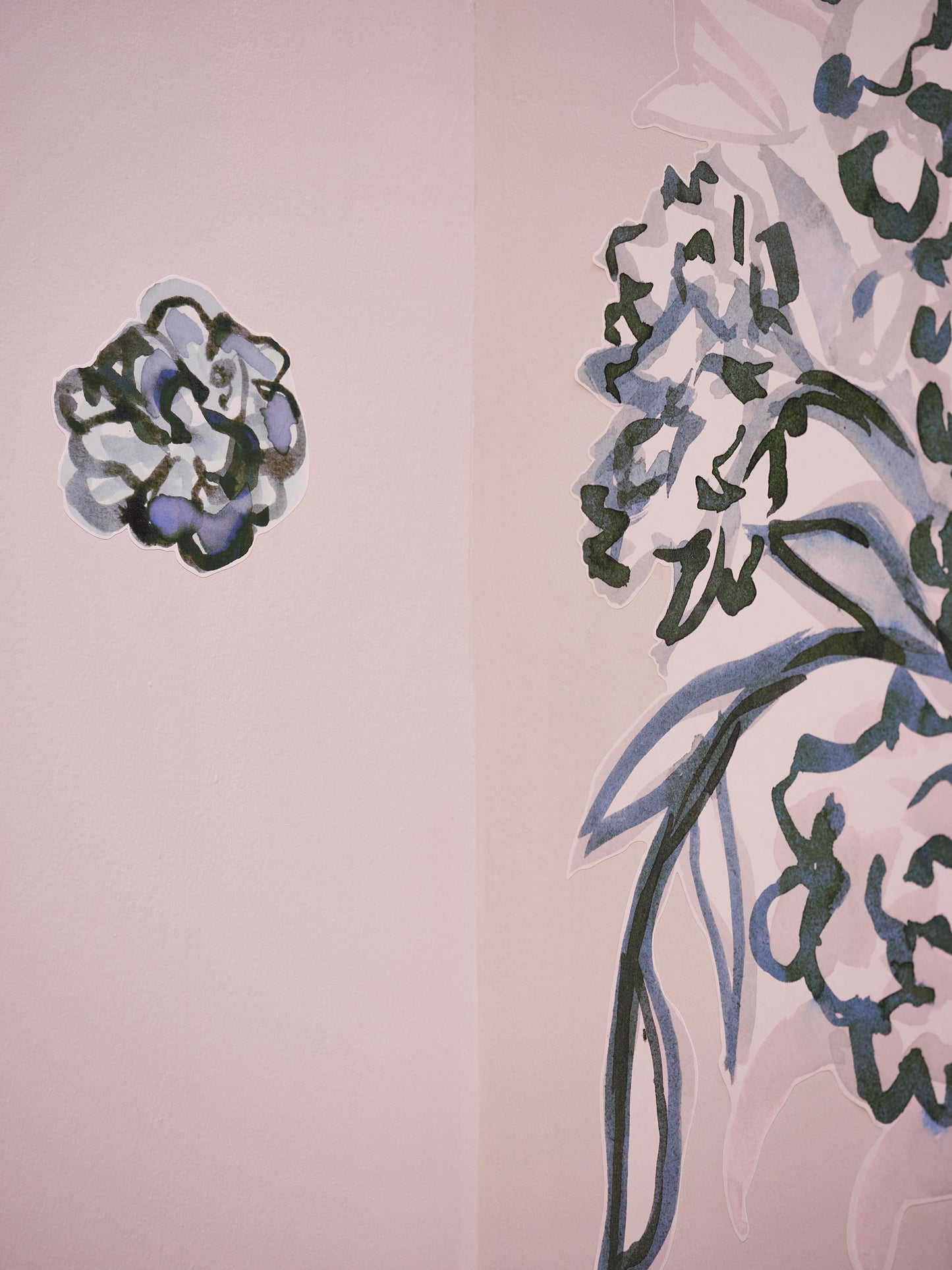 "Bouquet" by Valentine Durand - blue version