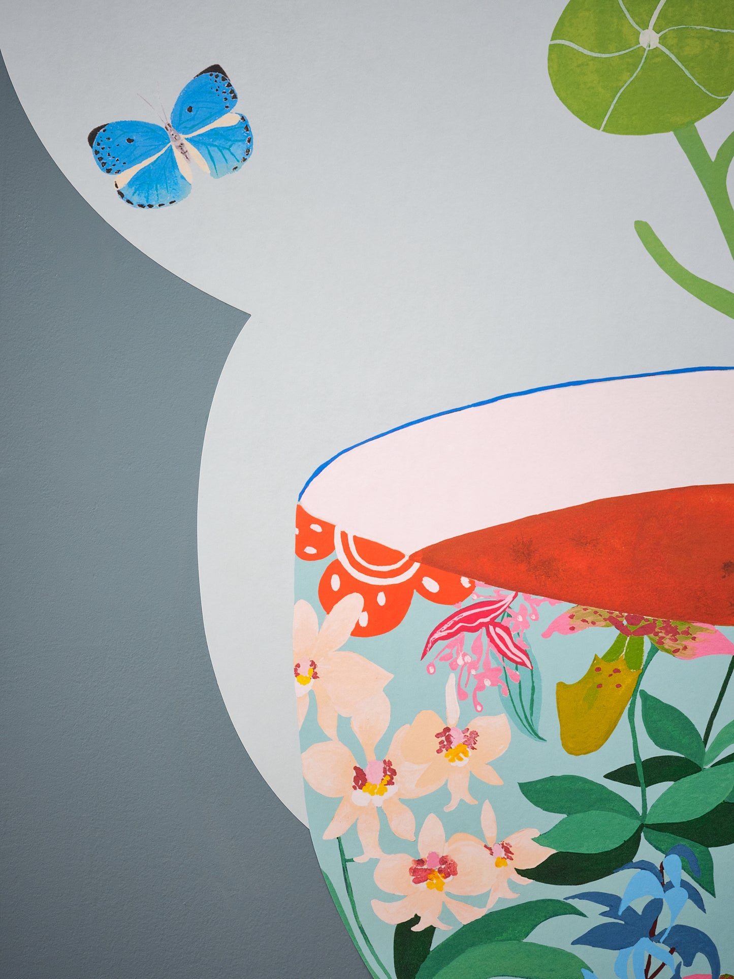 "Bird Bowl" by Jiliane Cheminade - sky version