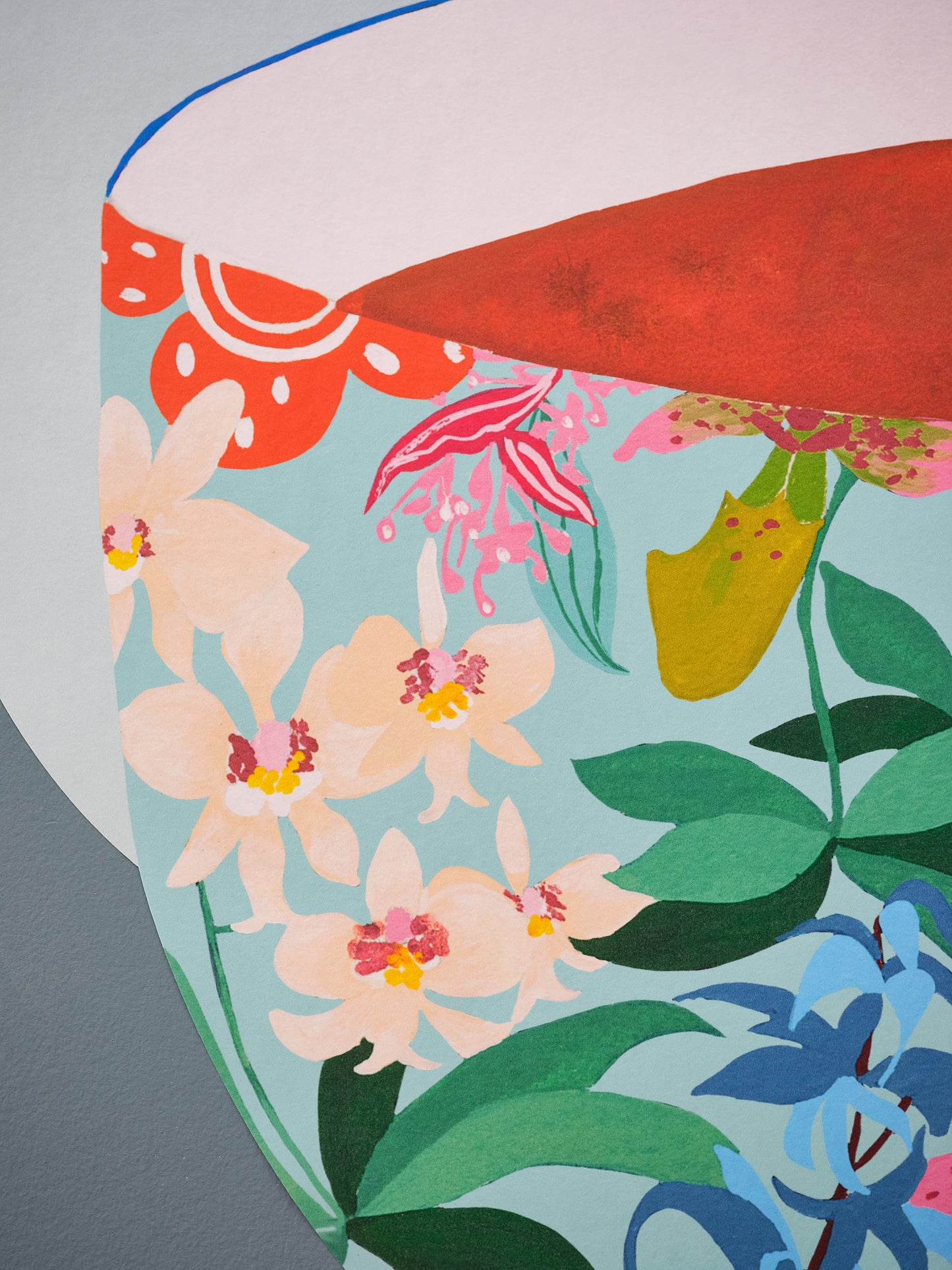 "Bird Bowl" by Jiliane Cheminade - sky version