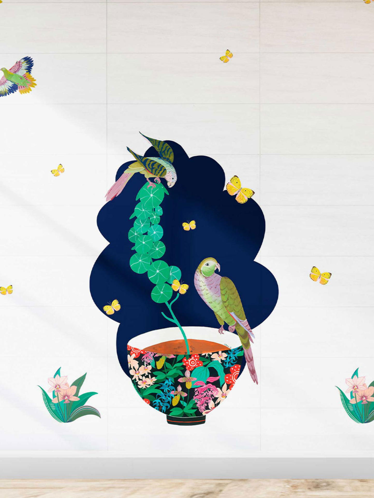 "Bol aux oiseaux" par Jiliane Chaminade
