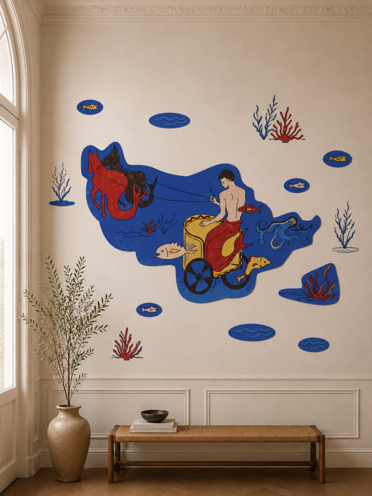 "Neptune" by Atelier Félicita - polychrome version