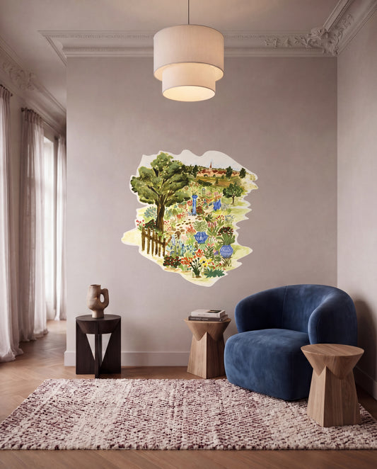 "Jardin en campagne" par Valentine Durand