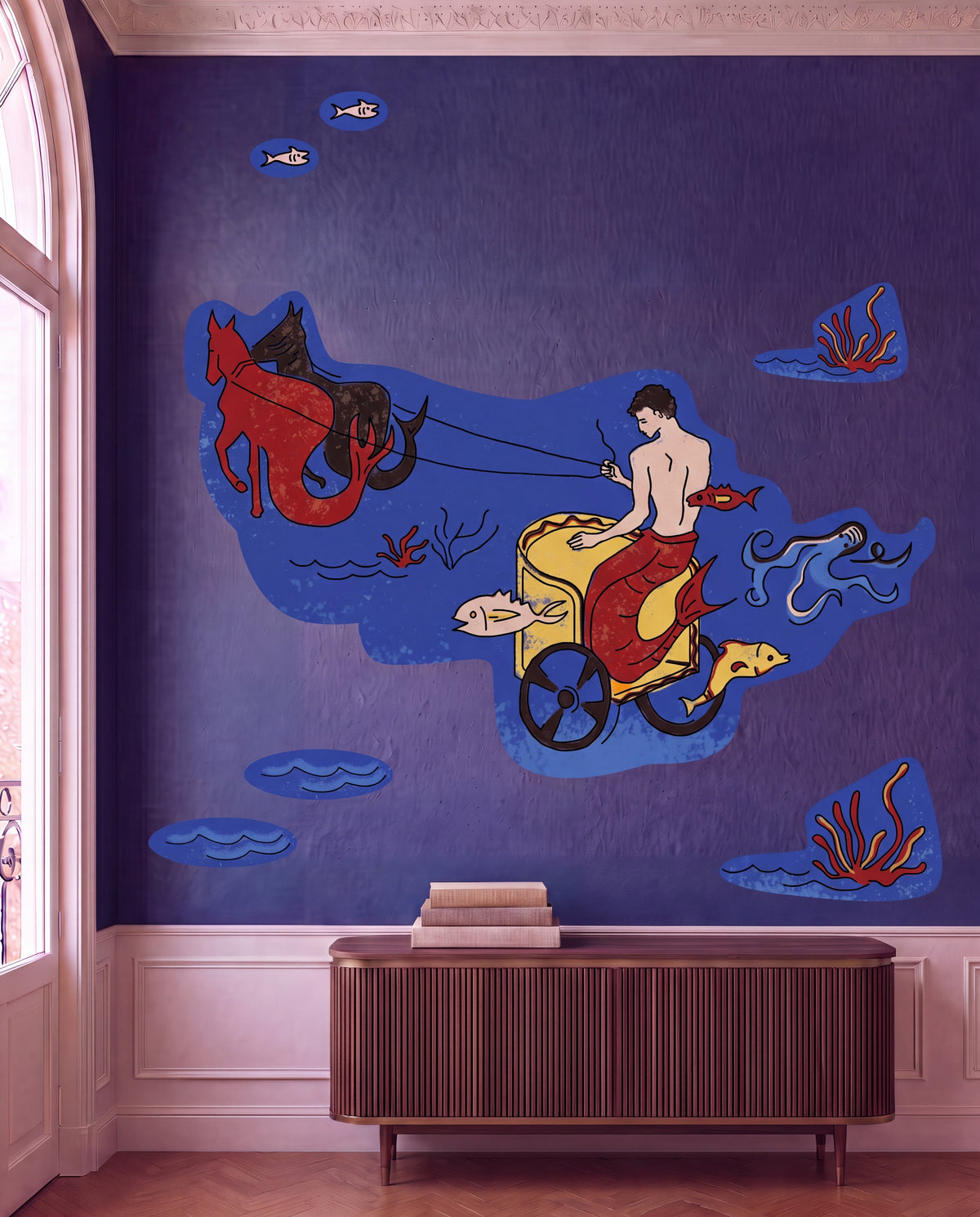 "Neptune " par Atelier Félicita - version polychrome